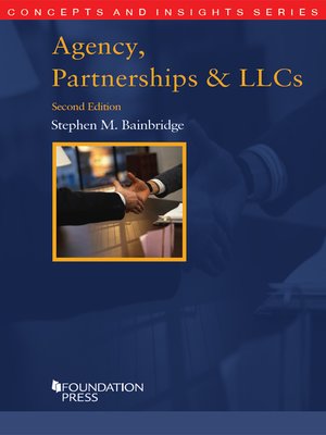 cover image of Agency, Partnerships and LLCs, 2d (Concepts and Insights Series)